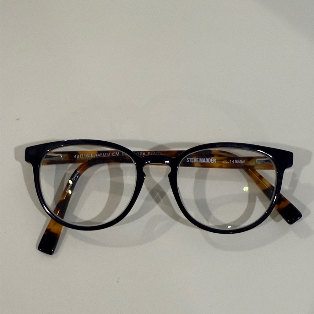 Steve Madden Black and Brown Glasses